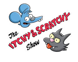 itchy and scratchy pop vinyl