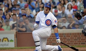Javier Baez has been mostly frustrating to watch thus far. (Photo by Brian Kersey/Getty Images) The Cubs acquired right-hander Jacob Turner from the Marlins for two Minor League pitchers.