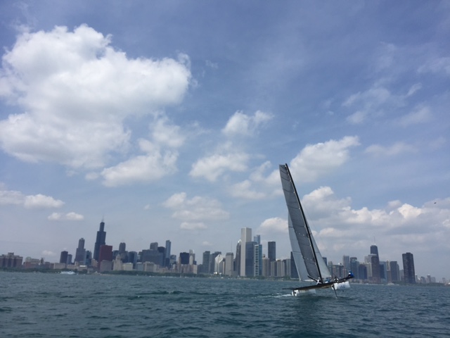 Vantage Point of an America's Cup Catamaran Captain (Photos)