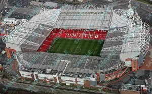 Old Trafford aerial shots