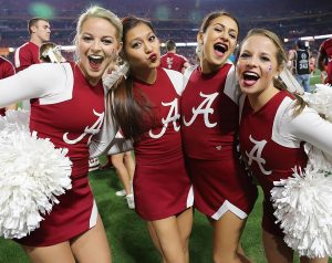 alabama cheerleaders