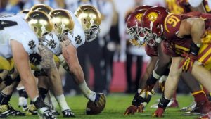 notre dame usc trojans