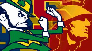 notre dame usc trojans