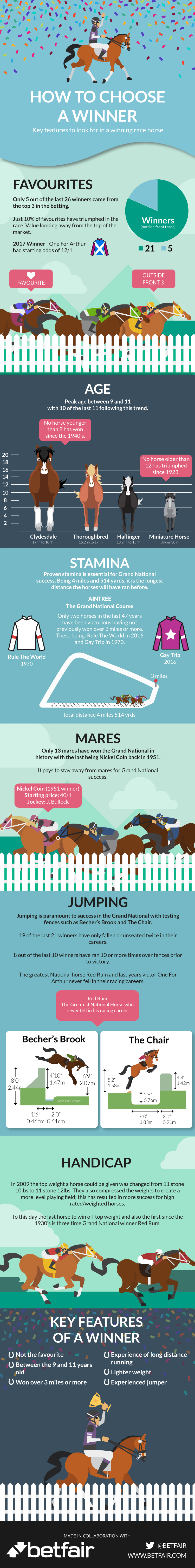 Grand National Who Are The Favorites Infographic 