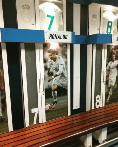 cristiano ronaldo locker