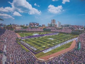 northwestern football wrigley field 