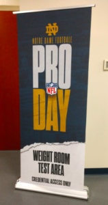 notre dame pro day
