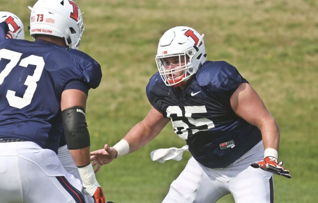 C Doug Kramer to Be Key Illini on Offense Next Fall