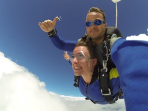skydiving