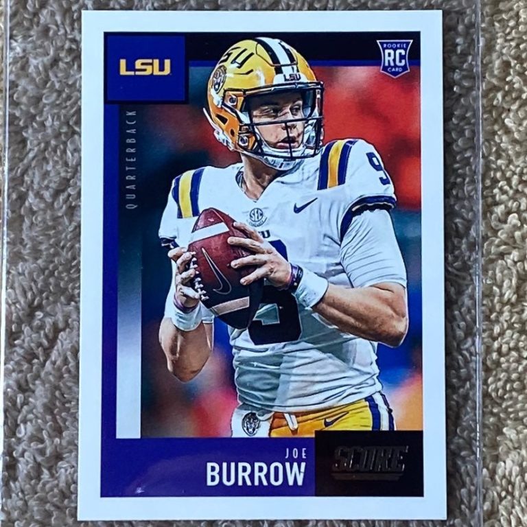 Top Three Joe Burrow Rookie Cards to Invest in Right Now