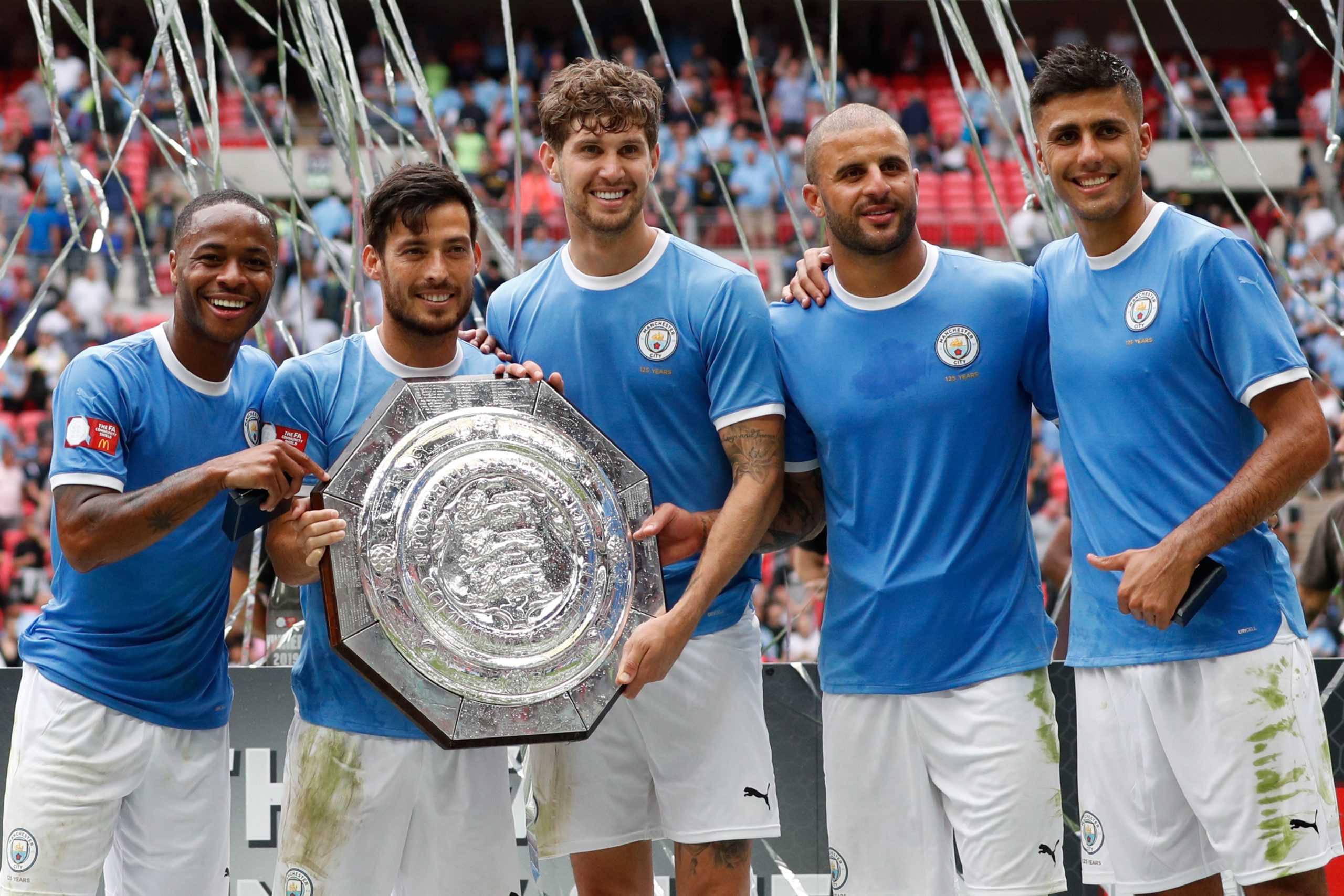 Man city sales shirt community shield