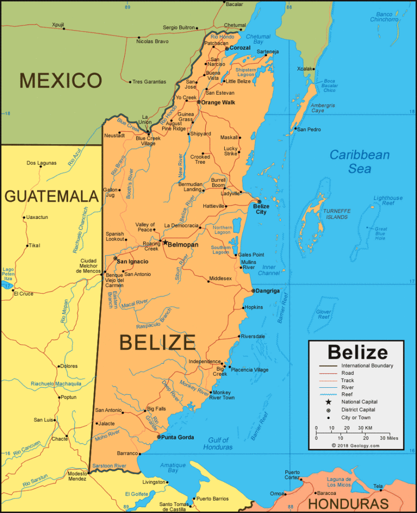 belizemap The Sports Bank