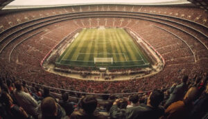 big soccer football stadium