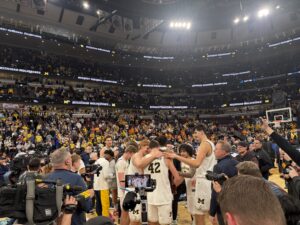 michigan wolverines celebration