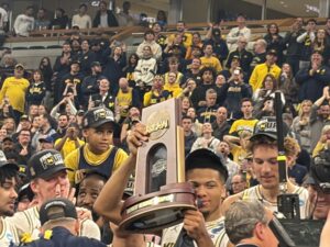 michigan wolverines trophy